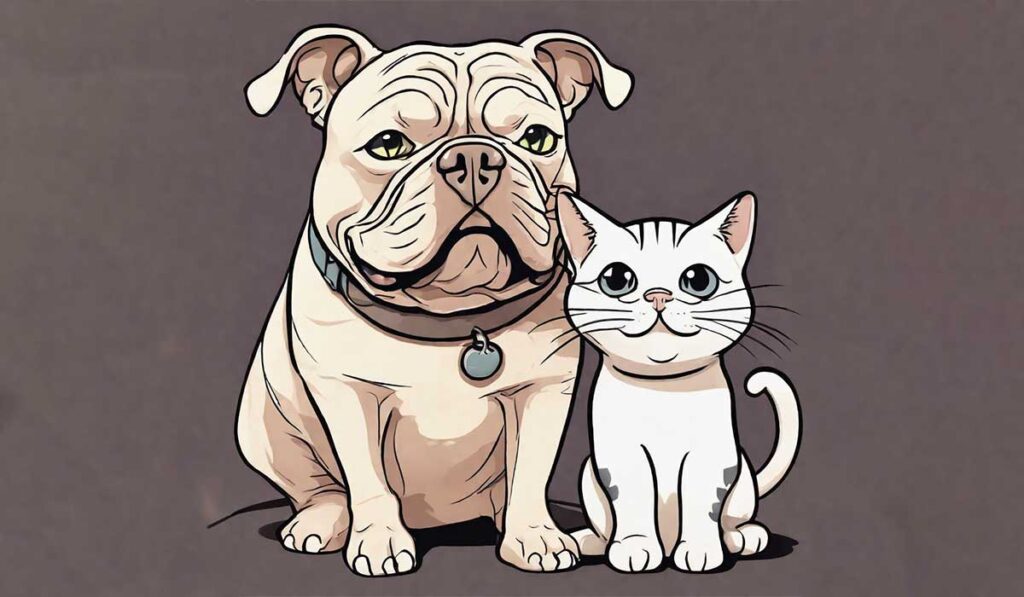 bully and cat