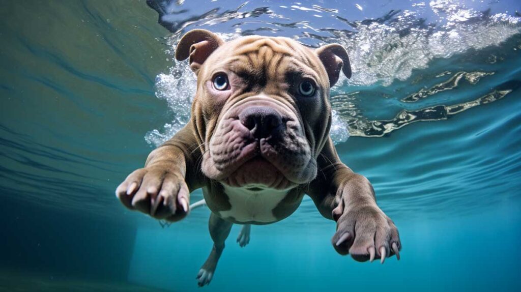 Does American bully know how to swim?