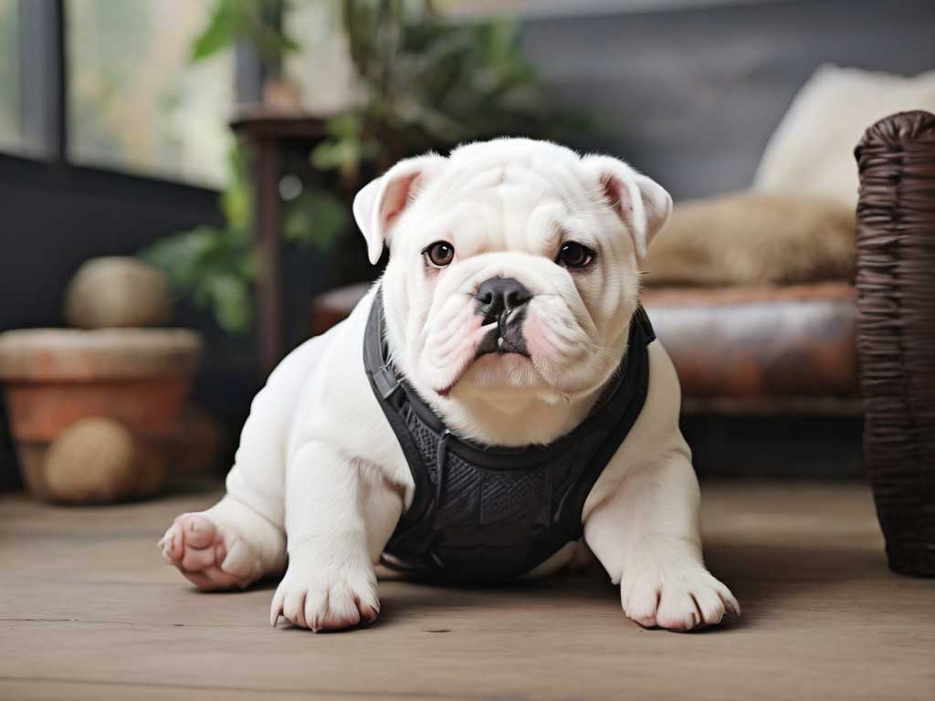 platinum english bulldog