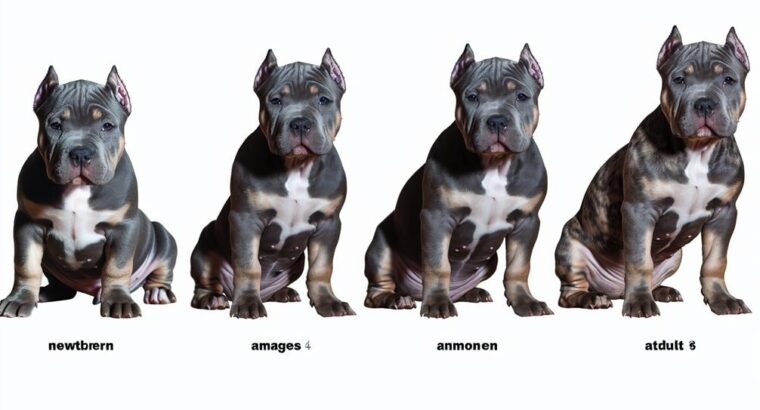 American Bully Growth Stages